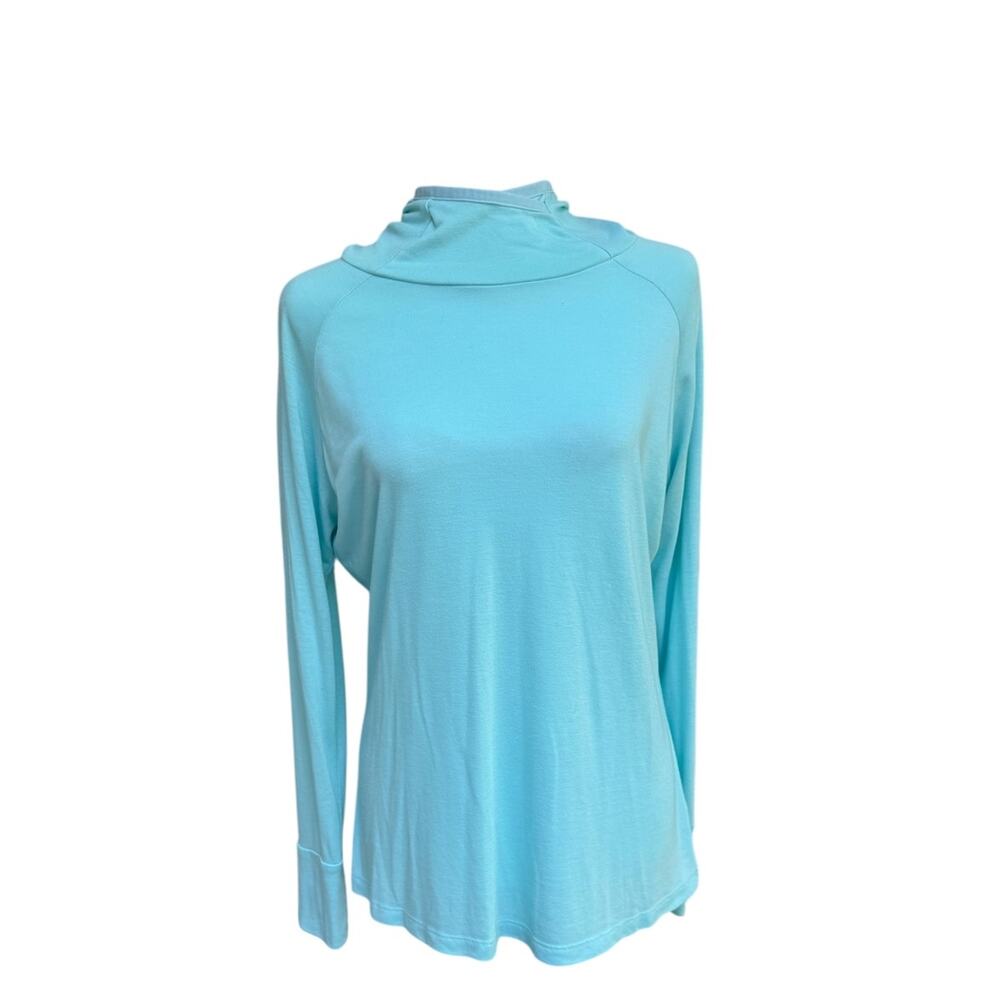 Free Fly Aqua Sun Bamboo Protective Outdoor Hoodie Size Medium